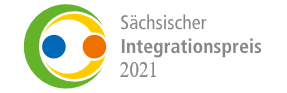 Logo vom Sächsischen Integrationspreis