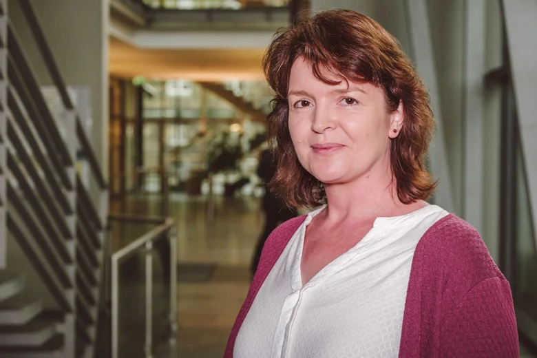 Portraitfoto von Anett Schlenkrich. Beauftragte für Prävention im Team (»PiT«).