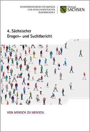 Vorderseite des Drogen- und Suchtberichts