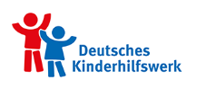 zeigt Piktogramm von zwei Personen und die Aufschrift Deutsches Kinderhilfswerk