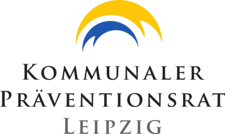 weißer Untergrund und darauf Kommunalpräventiver Rat Leipzig