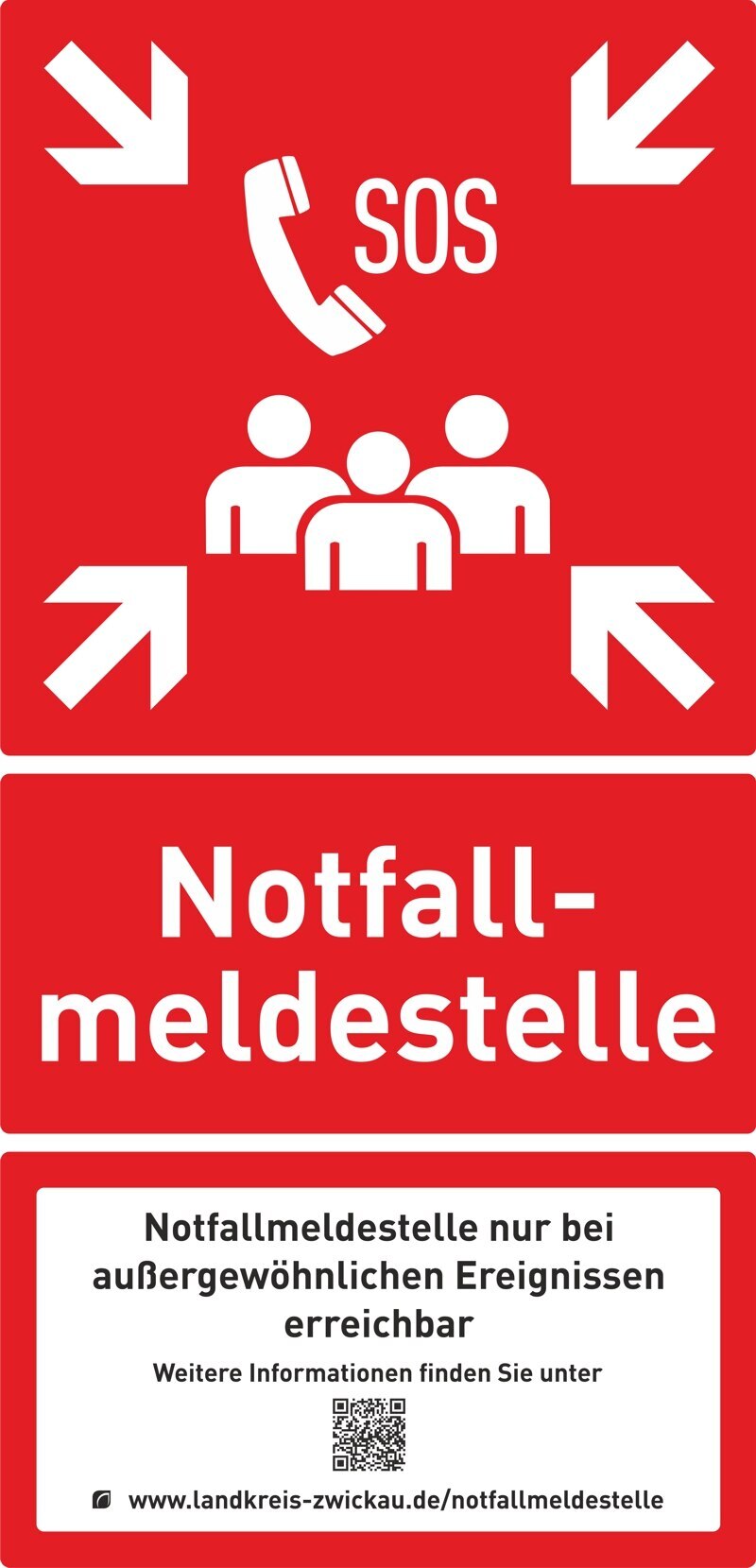 dekorative Grafik zur Notfallmeldestelle