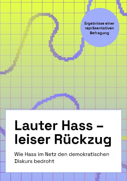 Titelbild der veröffentlichten Studie. Hinter der Überschrift sieht man geschwungene violette Linien auf kariertem Hintergrund in grün-violettem Farbverlauf.