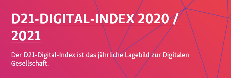 rotes Rechteck mit der Innenschrift digitaler Index